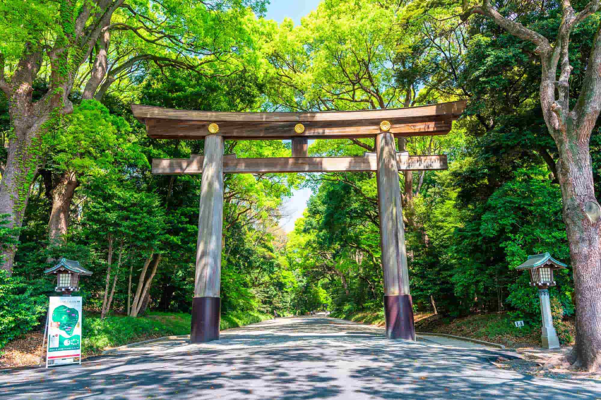 明治神宮鳥居